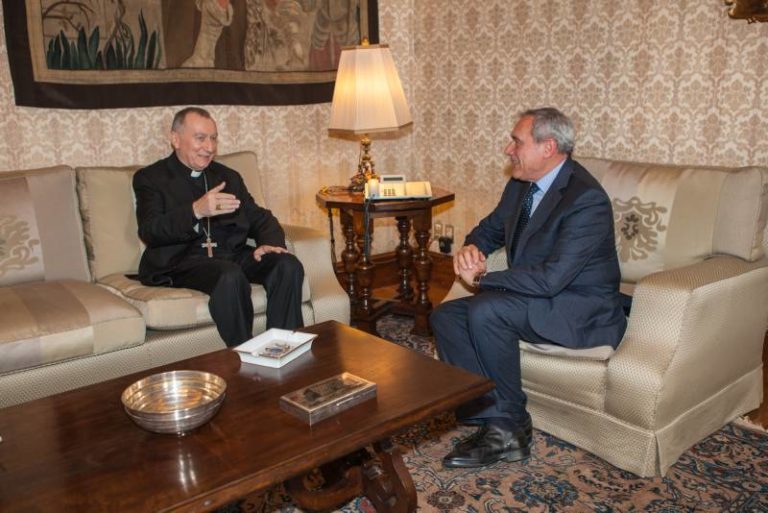 Incontro con il Segretario di Stato Parolin