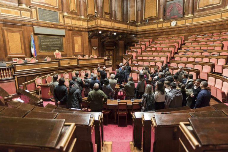 L'aula del Senato