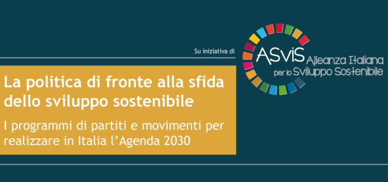 Ambiente: realizzare obiettivi Agenda 2030